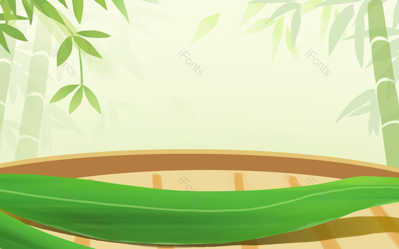 端午节装饰卡通插画竹叶装饰插画元素,插画/手绘图,插画/手绘图库,插画/手绘图下载,插画/手绘